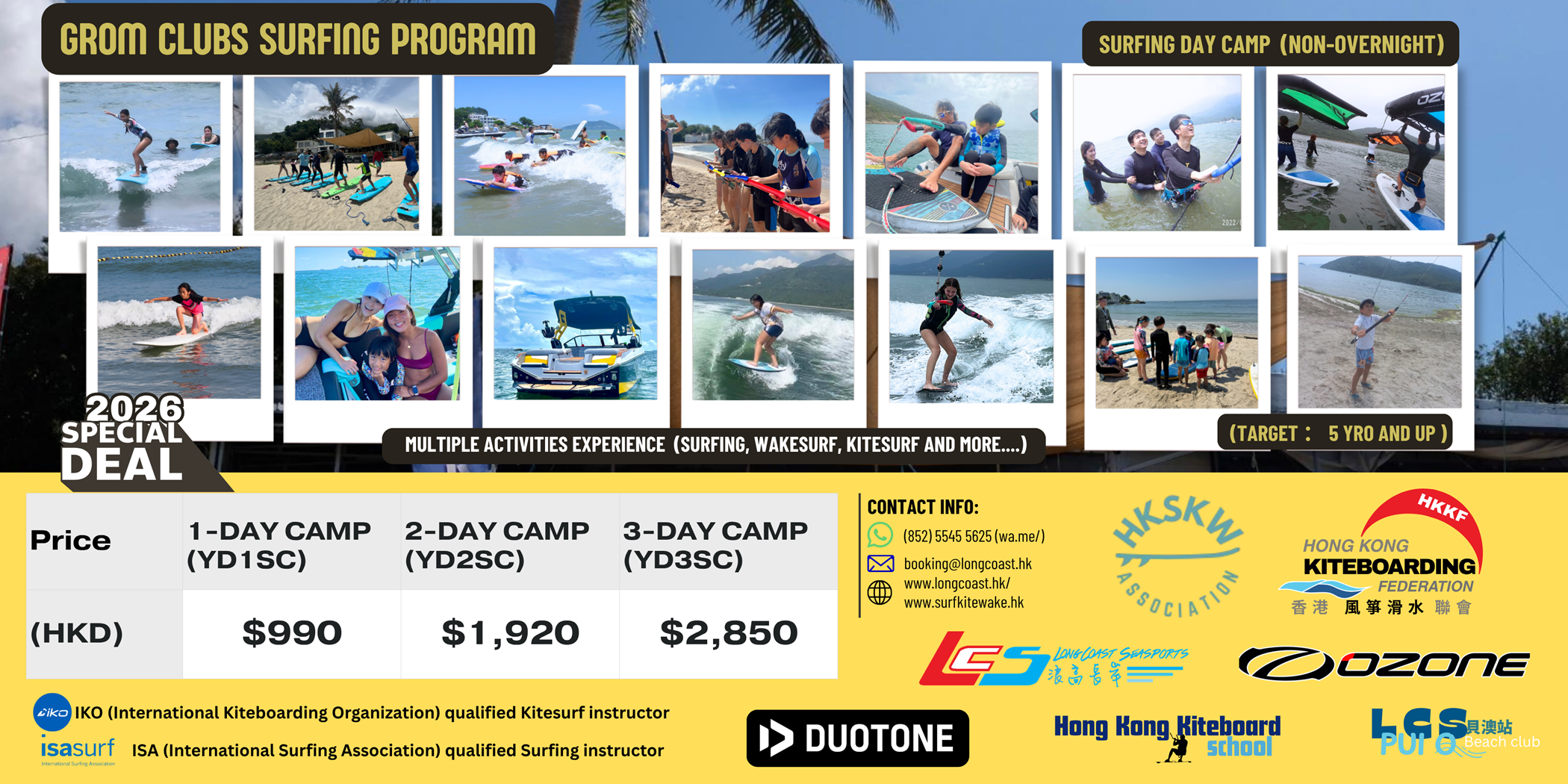 Grom Clubs Surfing Program is Here!