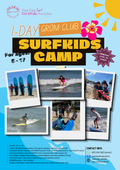 Grom 1-Day surfkids (YD1SC, non-overnight)
