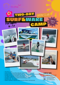 Grom Surf&Wake 2-Day Camp (YD2SW, non-overnight)